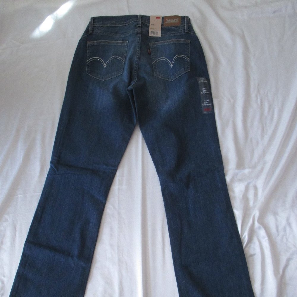 Levi’s 529 Jeans 156260001 Curvy Bootcut Brand New